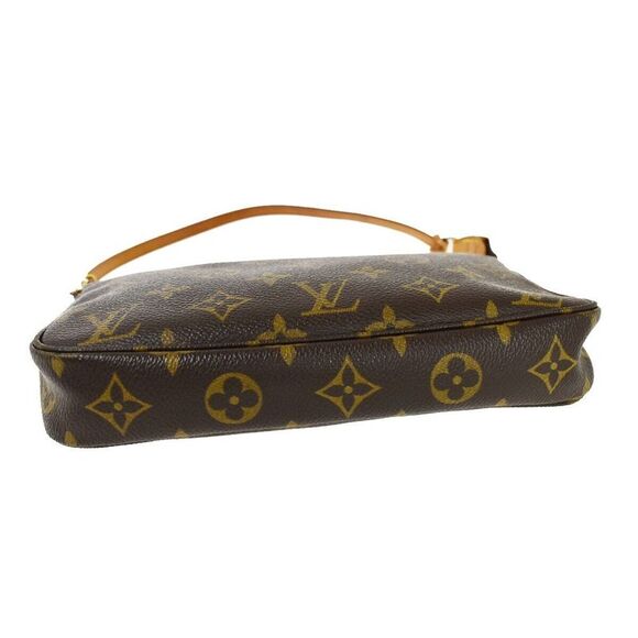 Louis Vuitton Pochette Accessoires Brown Canvas Clutch Bag (Pre-Owned) - Picture 3 of 12